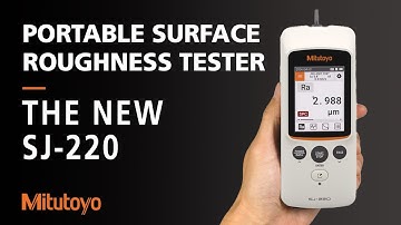 Our Brand New Portable Surface Roughness Tester | SJ-220