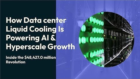 Why Liquid Cooling Is the Future of AI & Hyperscale Data Centers