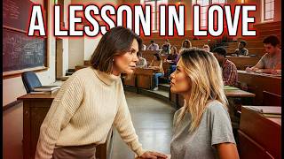 A Lesson in Love 💋🔥#LesbianRomance #Sapphic #WLW #ForbiddenLove #TeacherStudent #agegapromance