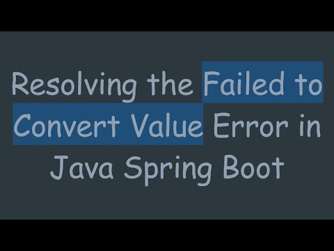 Resolving the Failed