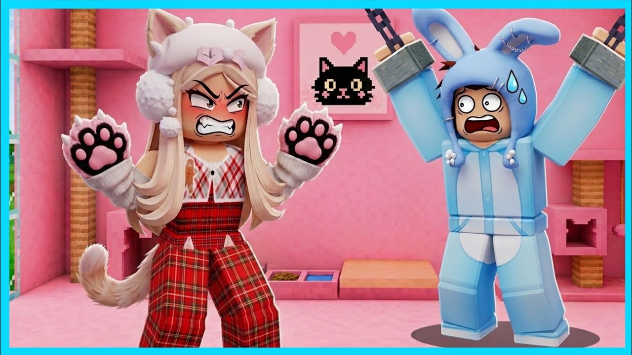 MIPAN & ZUZUZU Di Culik Manusia Kucing Yang Galak! ROBLOX