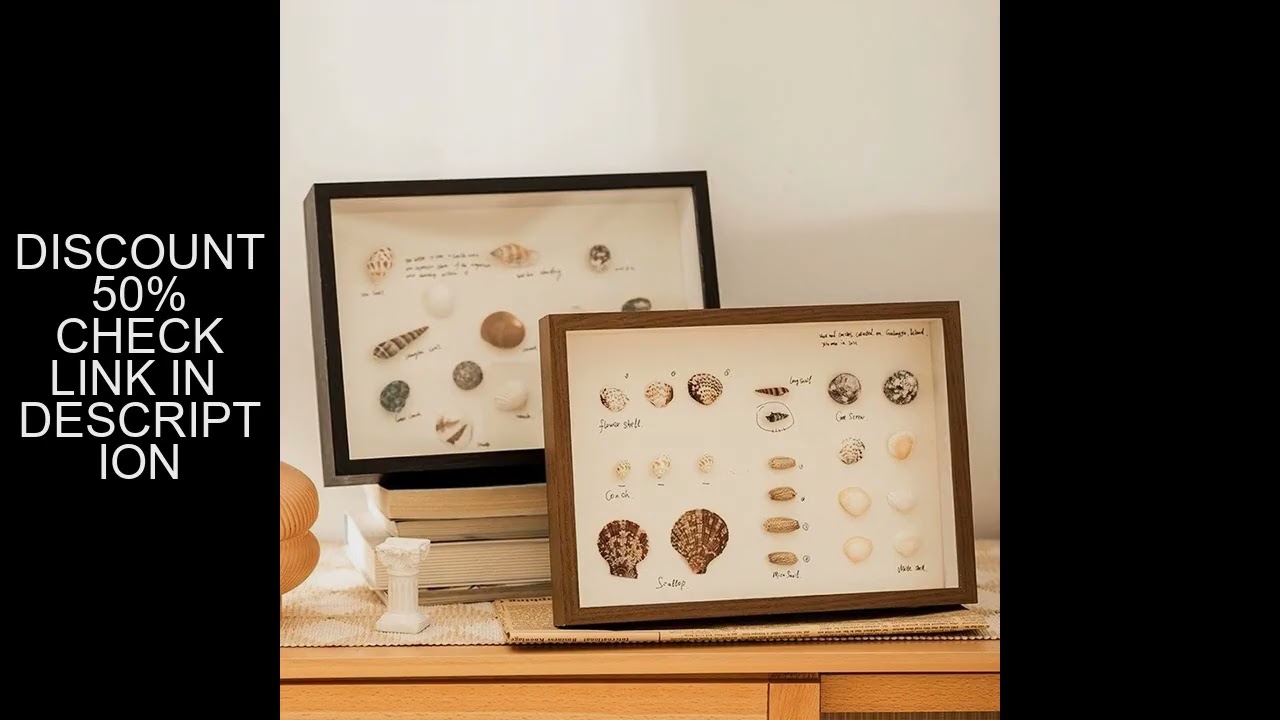 3D Photo Frame Depth 5cm Shadow Box Dried Flower Shells Specimen Handmade DIY Crafts Display Picture