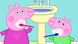 peppa pig brushes her teeth peppa pig official channel family kids cartoons
