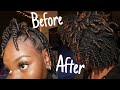 The PERFECT Half Up Half Down 3 Strand Twist Out | Natural Hair