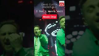 David Guetta One Republic I Don't Wanna Wait Latest Song Music Drop you can't miss #shorts #newsong