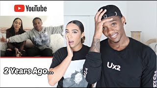 Reacting To Our First Ever Youtube Video... This Was So Embarrassing!!!