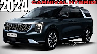NEW 2024 Kia Carnival Hybrid Unveiled | Changes EVERYTHING!