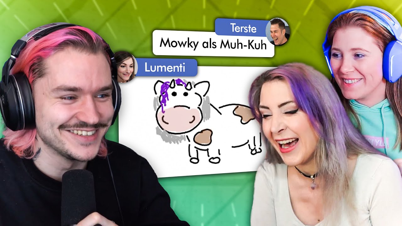 Streamer werden mit Tieren fusioniert Gartic Phone YouTube