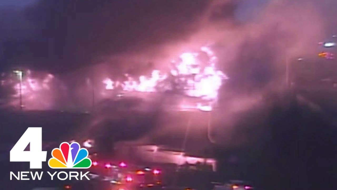 I-95 closed in Norwalk, Connecticut after crash & fire | NBC New York ...