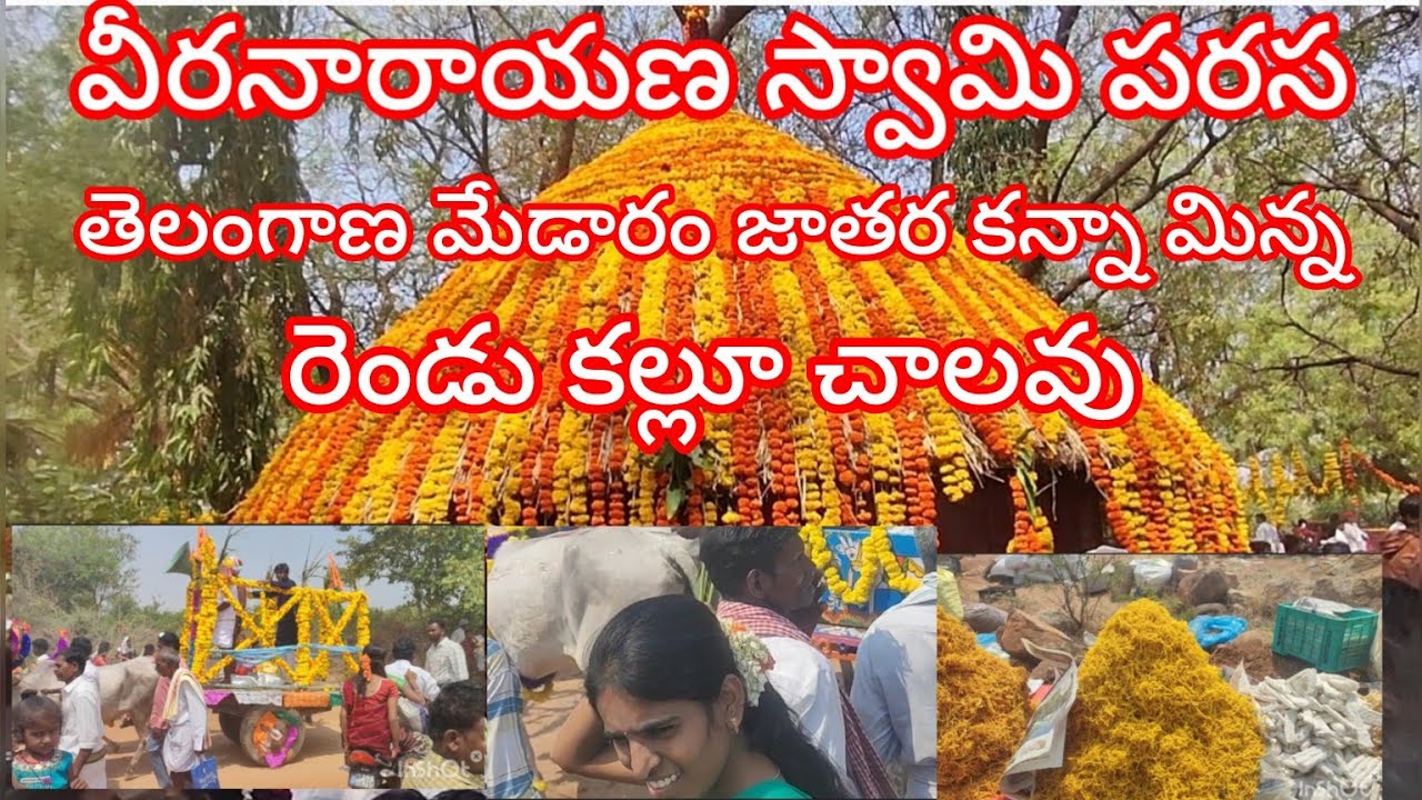 వీరనారాయణ స్వామి పరసచూడడానికి రెండు కన్నులు సాలవు ఎలా వైభవంగా జరుగుతుందో చూడండి🙏