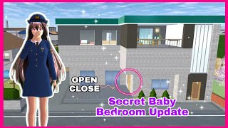 New Update You Can Open The Close Secret House With Big Baby Room In Sakura School Simulator