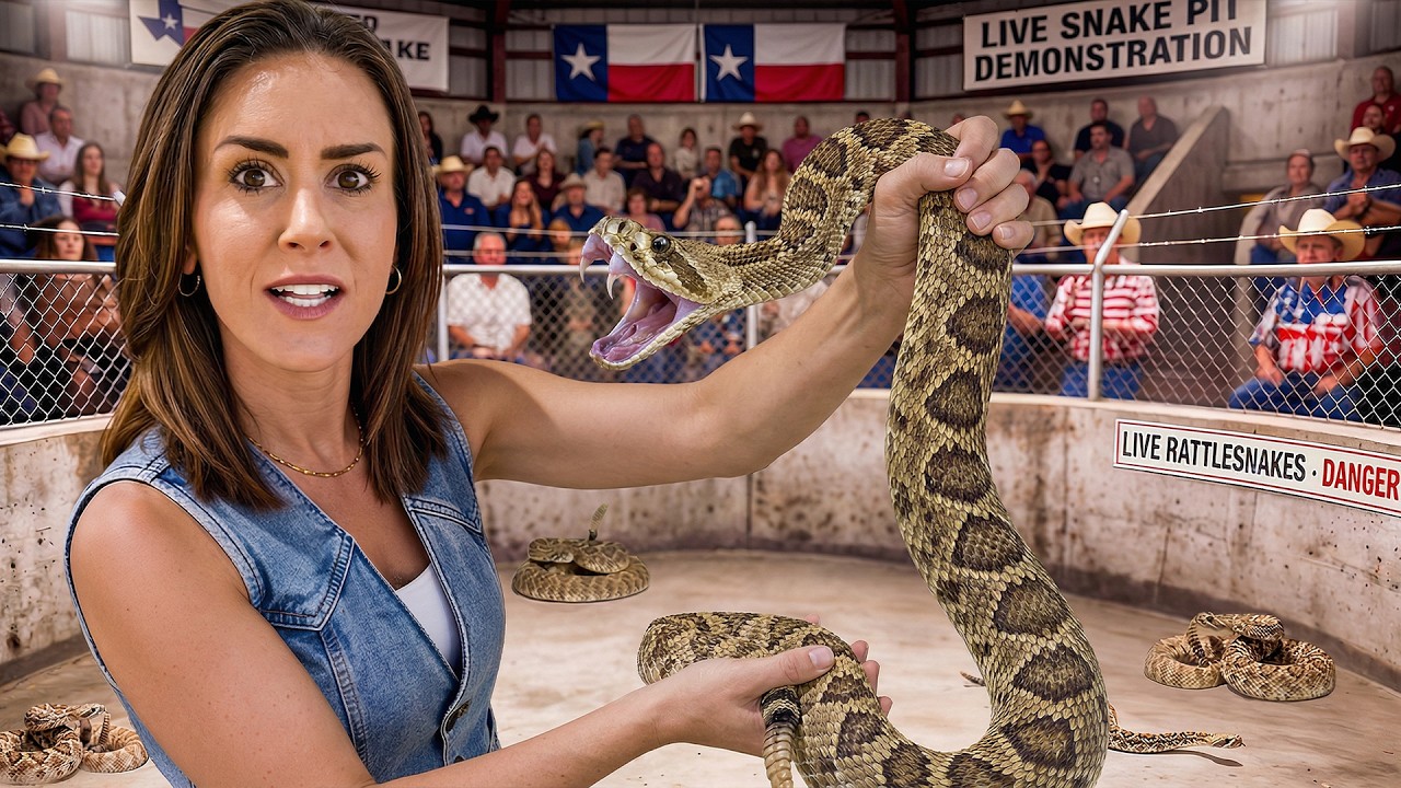⁣Inside The World's Largest Rattlesnake Roundup