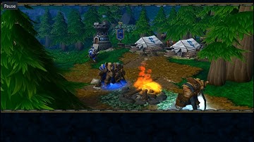 walkthrough warcraft 3 ( mod graphic ) part 1