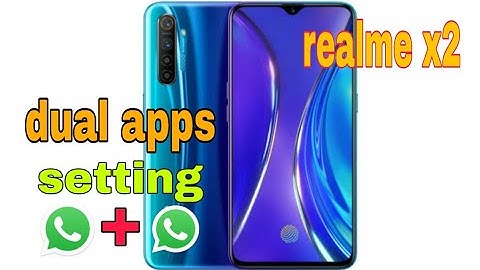 realme x2  dual apps setting, apps cloner realme x2,/ realme x2 से डबल apps कैसे चलाये