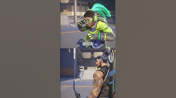 Lúcio and Hanzo interaction - Overwatch 2