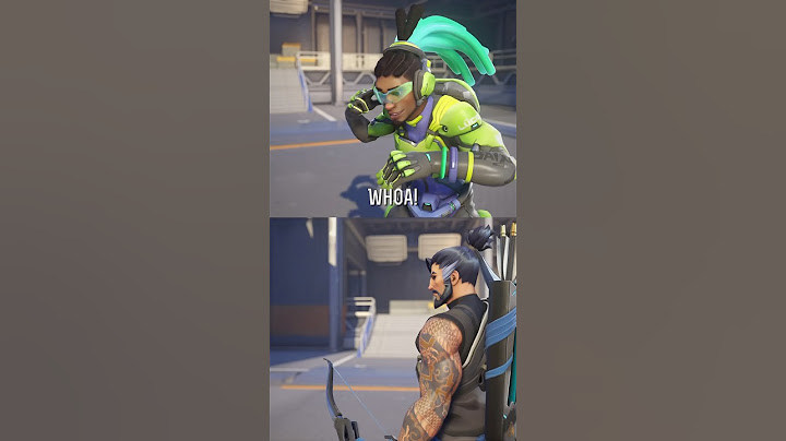 Lúcio and Hanzo interaction - Overwatch 2