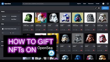 How To Gift NFTs on OpenSea Marketplace with Zero Gas Fees - Multiple edition episode