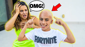 Ferran SHAVED His HAIR OFF!! **Mom FREAKS OUT** | The Royalty Family