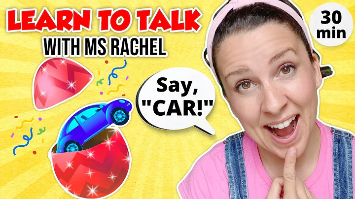 Learning with Ms Rachel | Learn Words and Colors f...