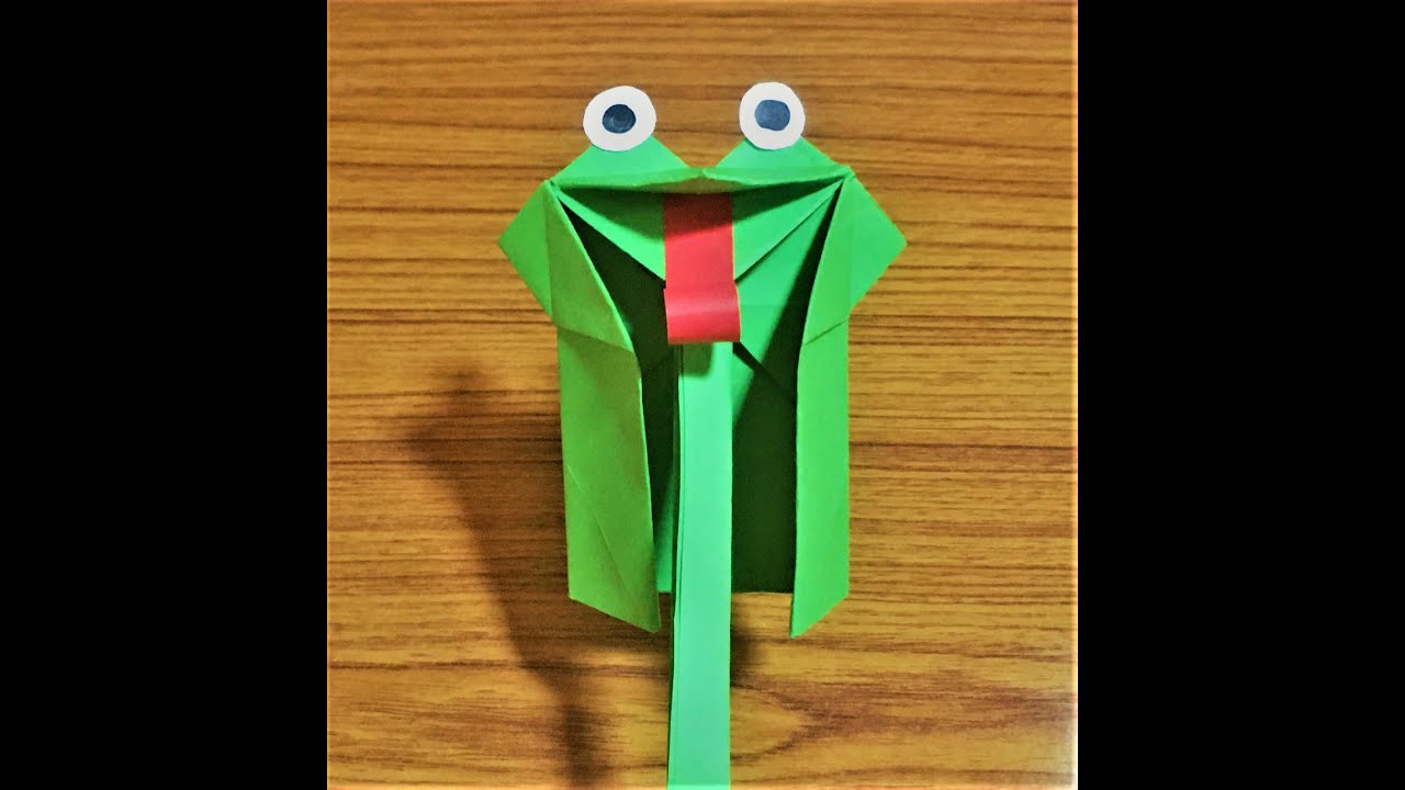 talking frog|frog puppet|craft work for kids - YouTube