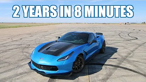 Building a Widebody Corvette C7 In 8 Minutes!