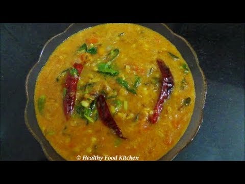 Spicy Dal Recipe - Dal Tadka Recipe-Side dish for Chapati , Fried Rice - Dal Recipe in Tamil