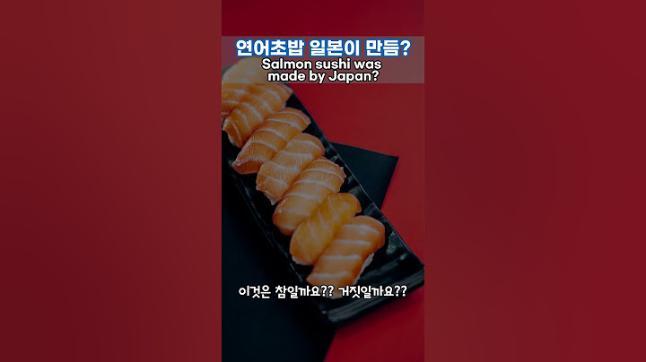 Salmon sushi was made by Japan.
