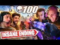 INSANE 100 KILL GAME IN WARZONE.. CRAZY ENDING! Ft. Nickmercs, Swagg & SypherPK