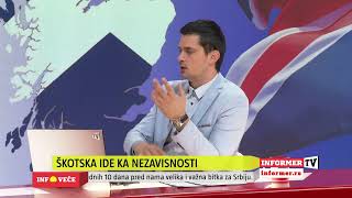 INFO VEČE - Škotska se OTCEPLJUJE od Britanije! Otvorena PANDORINA KUTIJA!