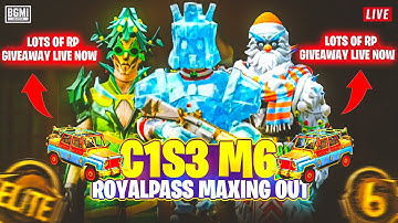C1S3 Royal Pass M6 Maxout | M6 Royal Pass Giveaway | How To M6 Royal Pass For Free | M6 RP For Free