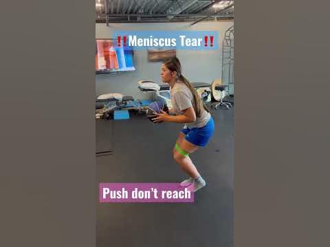 Meniscus Tear Rehab (glute strength) #shorts - YouTube