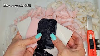 Unpacking soap • cutting dry soap • ASMR • relaxation •