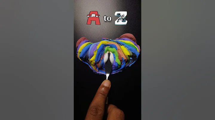 Alphabet Lore Color Mixing 💥 #satisfying #alphabet #colors #atoz