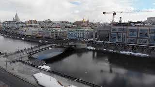 Московский Кремль с дрона Mavic Air