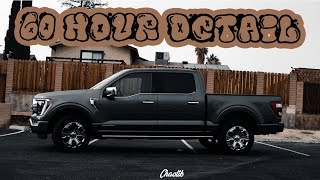 Extreme Process of a 60 Hour Detail on a 2022 Ford F150