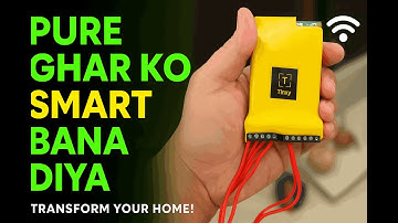 Convert Old Switches into Smart Ones 🔌 | Tinxy Smart Switch Module 2 Node | Easy Home Automation