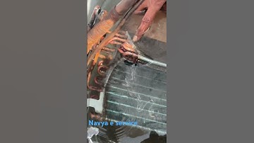 Split AC indoor coil gas leak testing#lgac #accircuits #airconditioner #acrepair #vairalvideo #viral