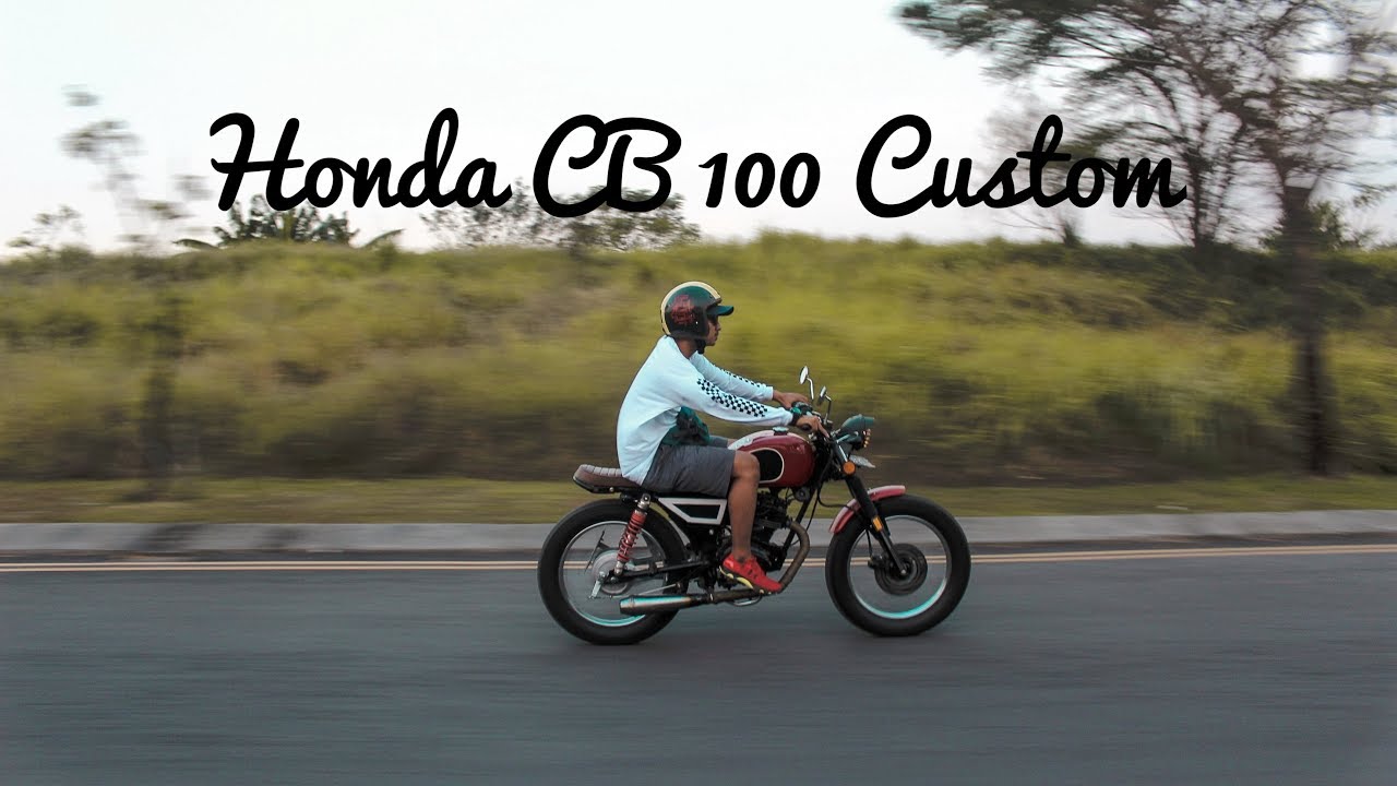 Honda CB 100 Custom YouTube