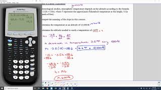 FG.2 Notes - Part 2 - Point-Slope Linear Functions and Applications