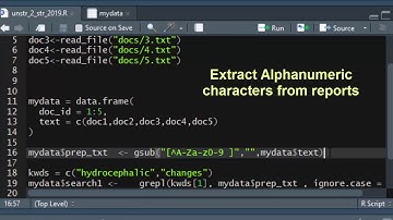 Simple Method to extract structured data from unstructured text using R