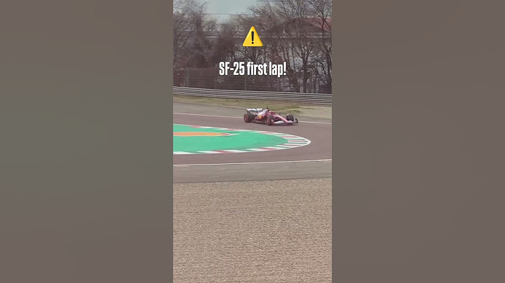 2025 Ferrari SF-25 first lap - Charles Leclerc is driving 2025 Ferrari F1 car for the first time