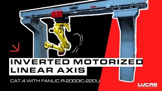 INVERTED MOTORIZED LINEAR AXIS / LUCAS ROBOTIC SYSTEM