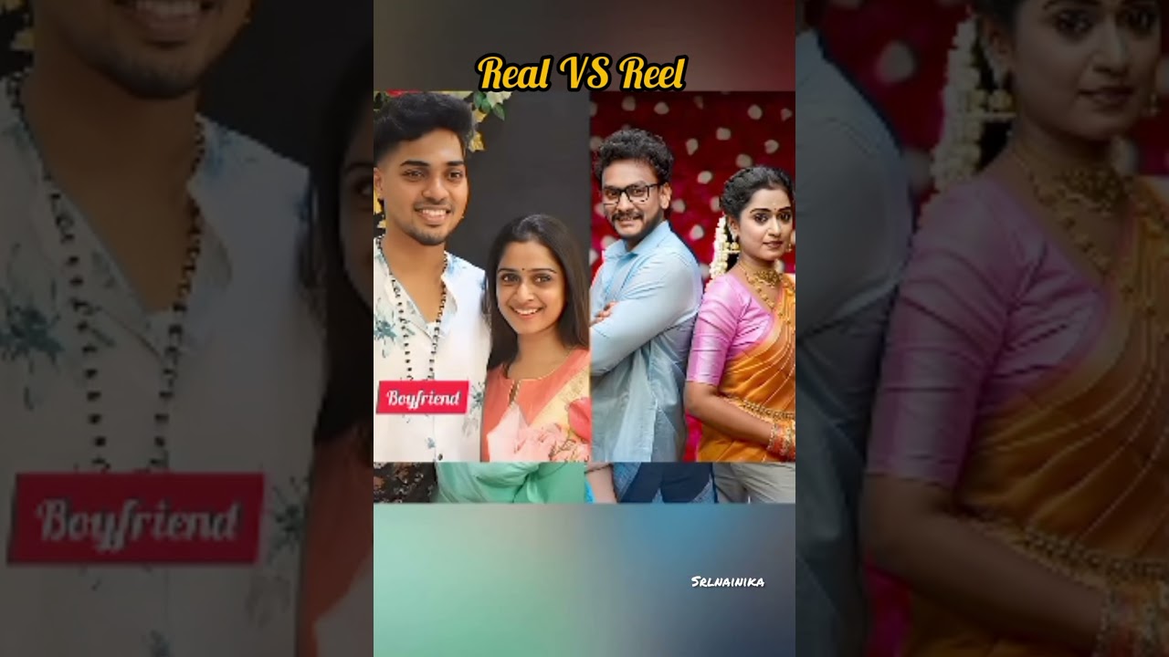 Anna serial actor Real husband wife Reel vs Real 🥰🥰🥰 