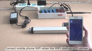 30amps Mobile Phone WIFI Remote Controller for Linear Actuator Motor (for Android System)