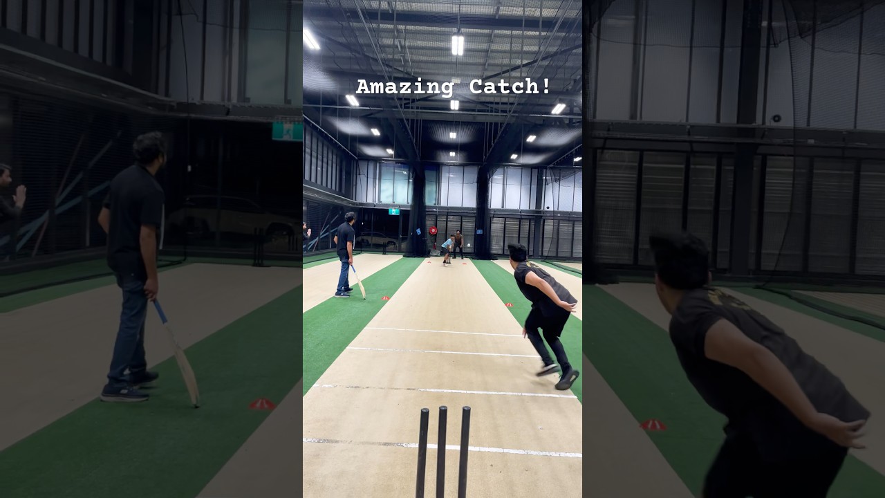 What a Catch! Quick Reflexes shown by the fielder 