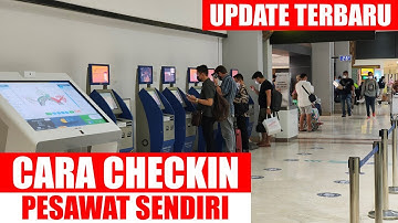 Cara Check In Sendiri Pesawat Batik - Lion Air di Bandara
