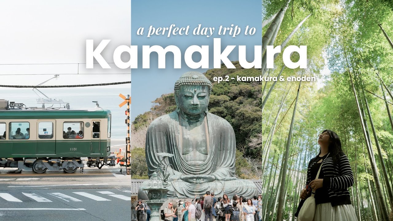 🇯🇵 JAPAN VLOG | Một ngày ở Kamakura và hành trình cùng chuyến tàu Enoden mộng mơ 🚃  | Ep.2