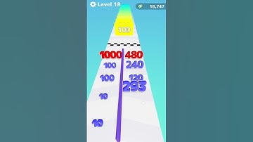 Number Master_ Run and merge gameplay level 18 #apkpure #gameplay#games#numbermaster #shorts
