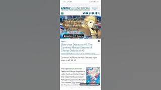 Shin-chan Debuts at #1, The Cornered Mouse Dreams of Cheese Debuts at #5