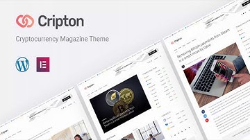 Cripton | Cryptocurrency Magazine WordPress Theme | Themeforest Website Templates and Themes